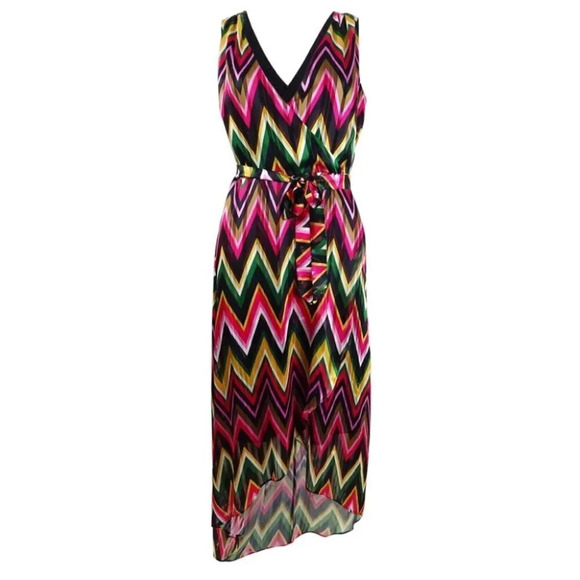 INC International Concepts Rainbow Maxi Dress NWT - Picture 4 of 5